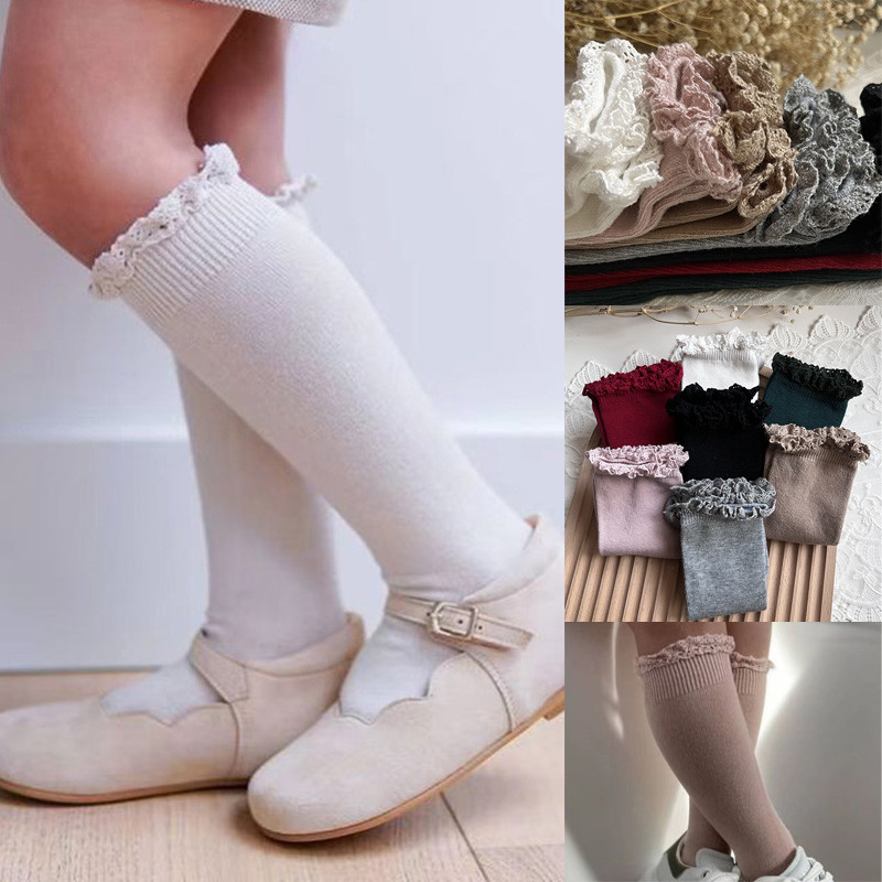 Baby Sock Oximeter - Winter Autumn Baby Girls Ruffle Socks