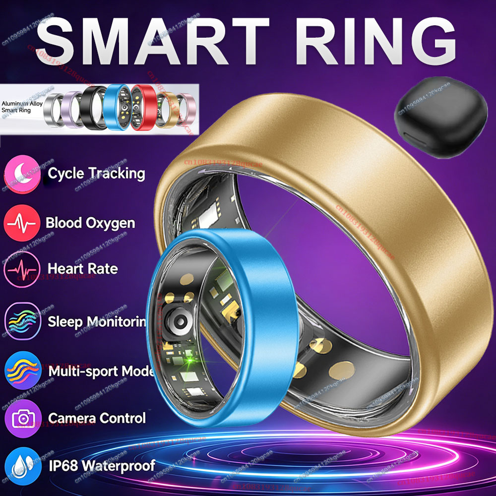 Temperature Ring Skin - R09 Smart Ring Men Women with