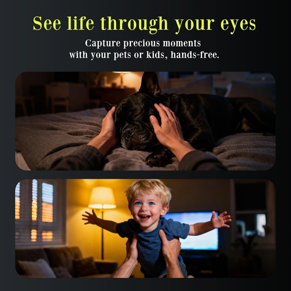 Smart Glasses: 4K Video, Open- - Smart Glasses Lens recension och pris