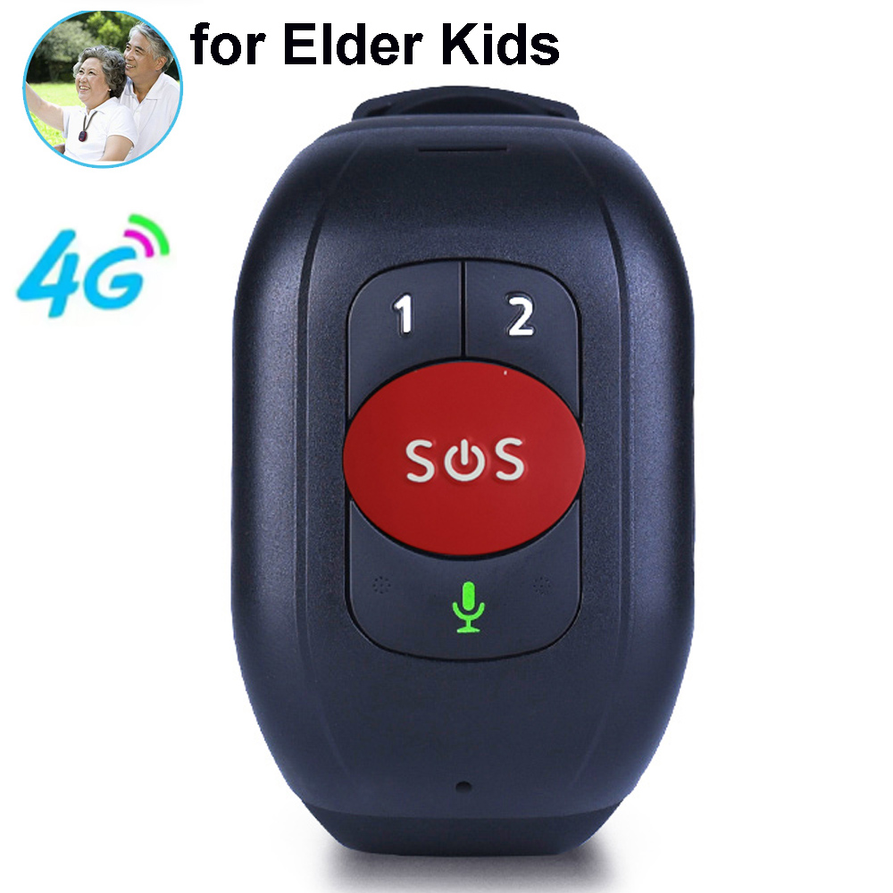 Elder 4G LTE GPS Tracker Brace - Fall Detection Watch recension och pris