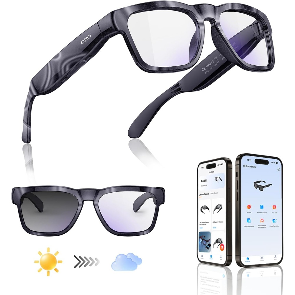 Smart AI Glasses with Bluetoot - Smart Glasses Lens recension och pris