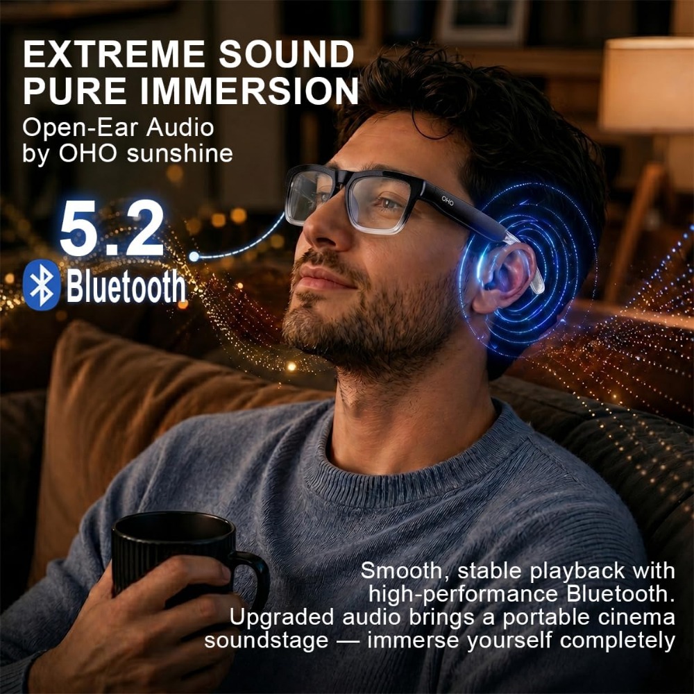 Smart AI Glasses with Bluetoot - Smart Glasses Lens recension och pris
