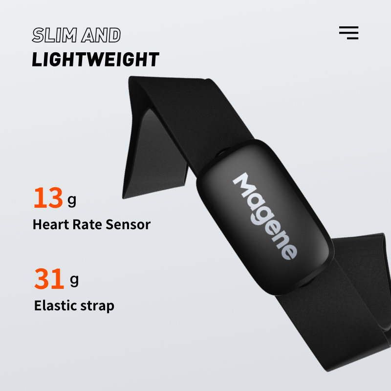 Magene H64 Heart Rate Monitor  - Breath Rate Monitor recension och pris