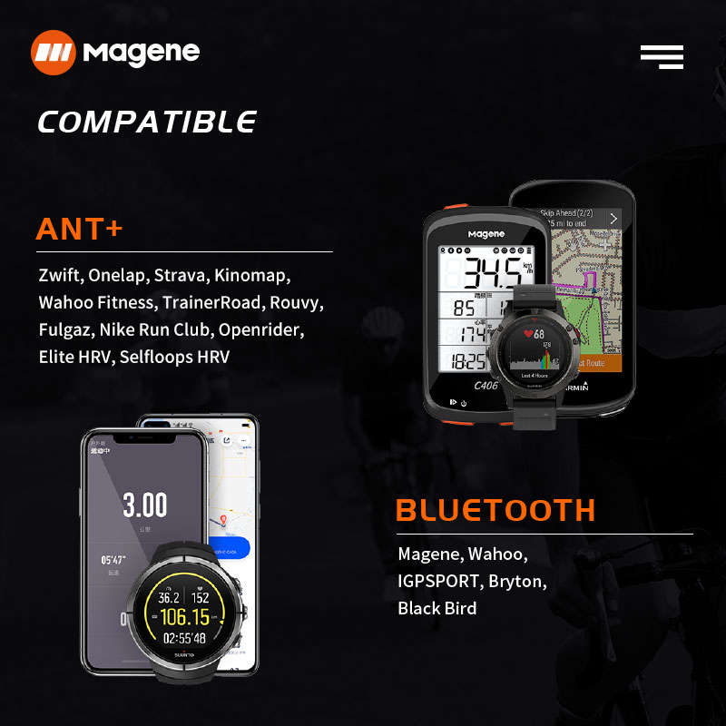 Magene H64 Heart Rate Monitor  - Breath Rate Monitor recension och pris