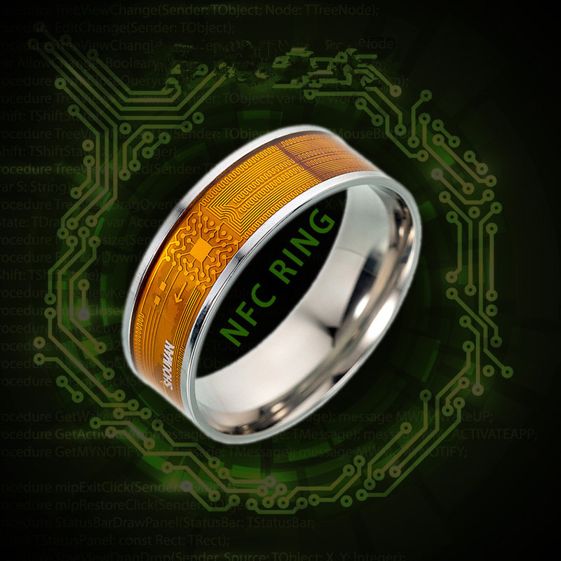 Multifunctional Unisex Stainle - Smart Ring Nfc Pay recension och pris