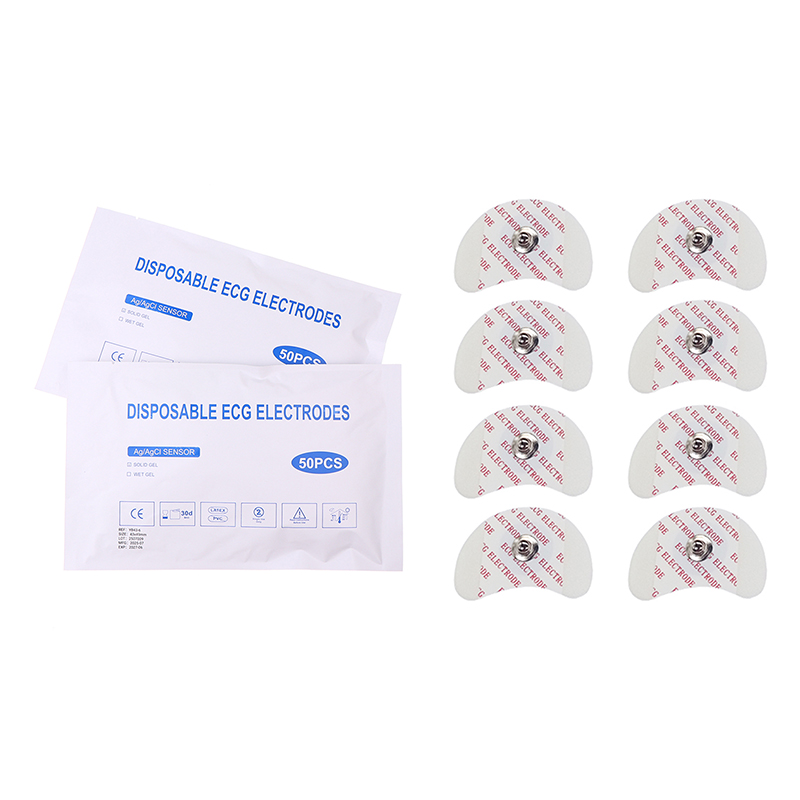 50PCS Each Bag 2439 White Foam - Ecg Patch Monitor recension och pris