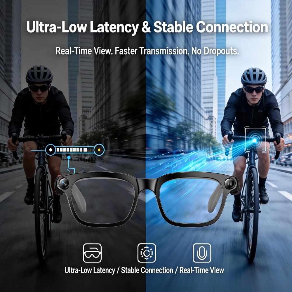 Smart Glasses: 4K Video, Dual  - Smart Glasses Lens recension och pris