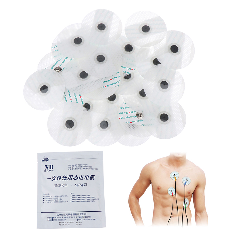 50PCS/Bag Electrode Patch Medi - Ecg Patch Monitor recension och pris
