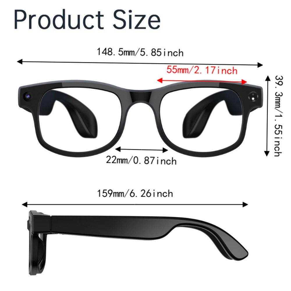 2 in 1 AI Smart Glasses HD Pho - Smart Glasses Lens recension och pris