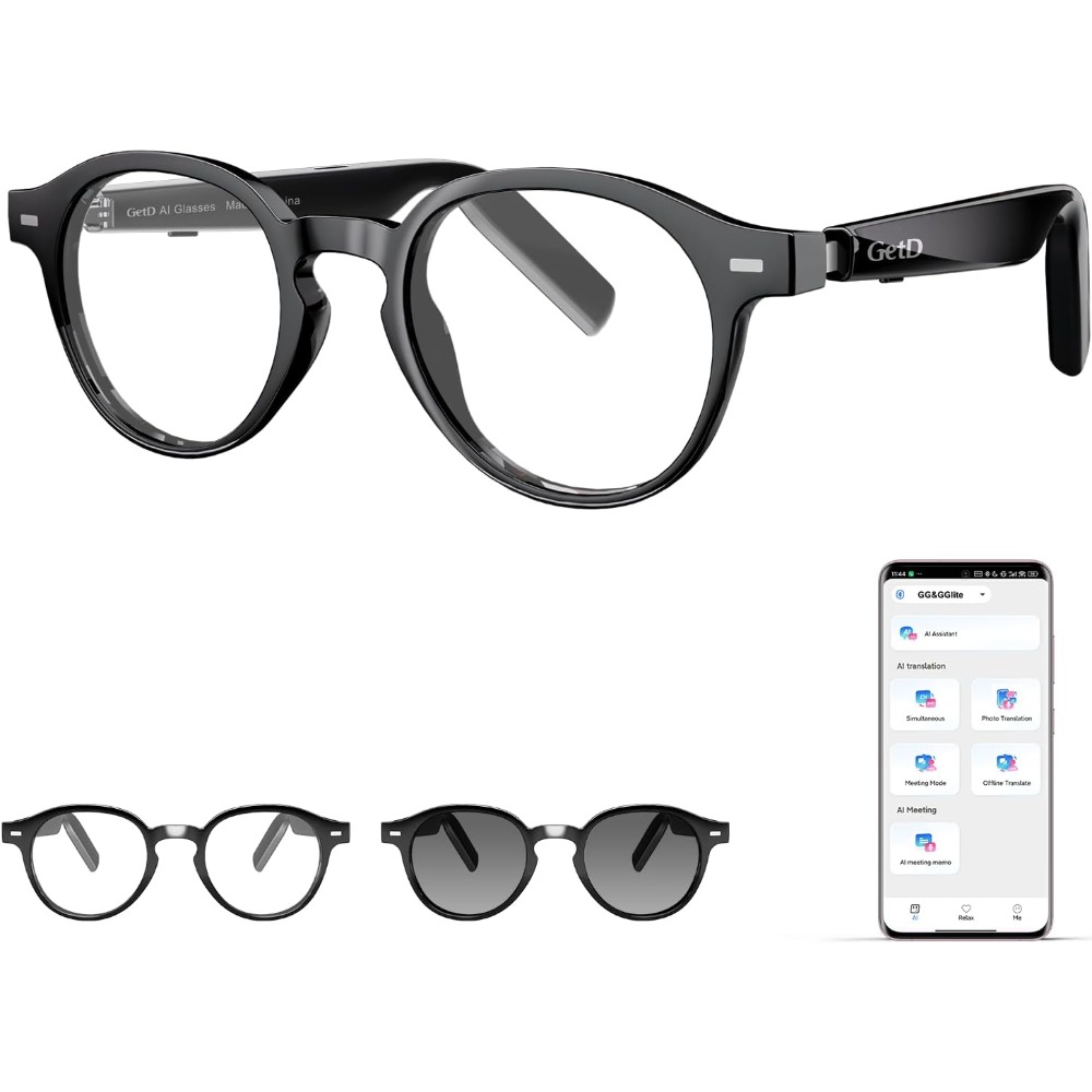 AI Smart Glasses with 145 Lang - Smart Glasses Lens recension och pris