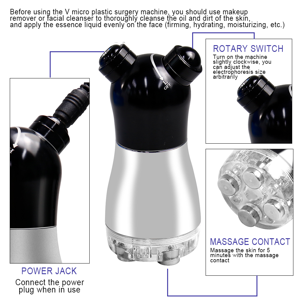 Portable Multifunctional LED P - Galvanic Skin Sensor recension och pris