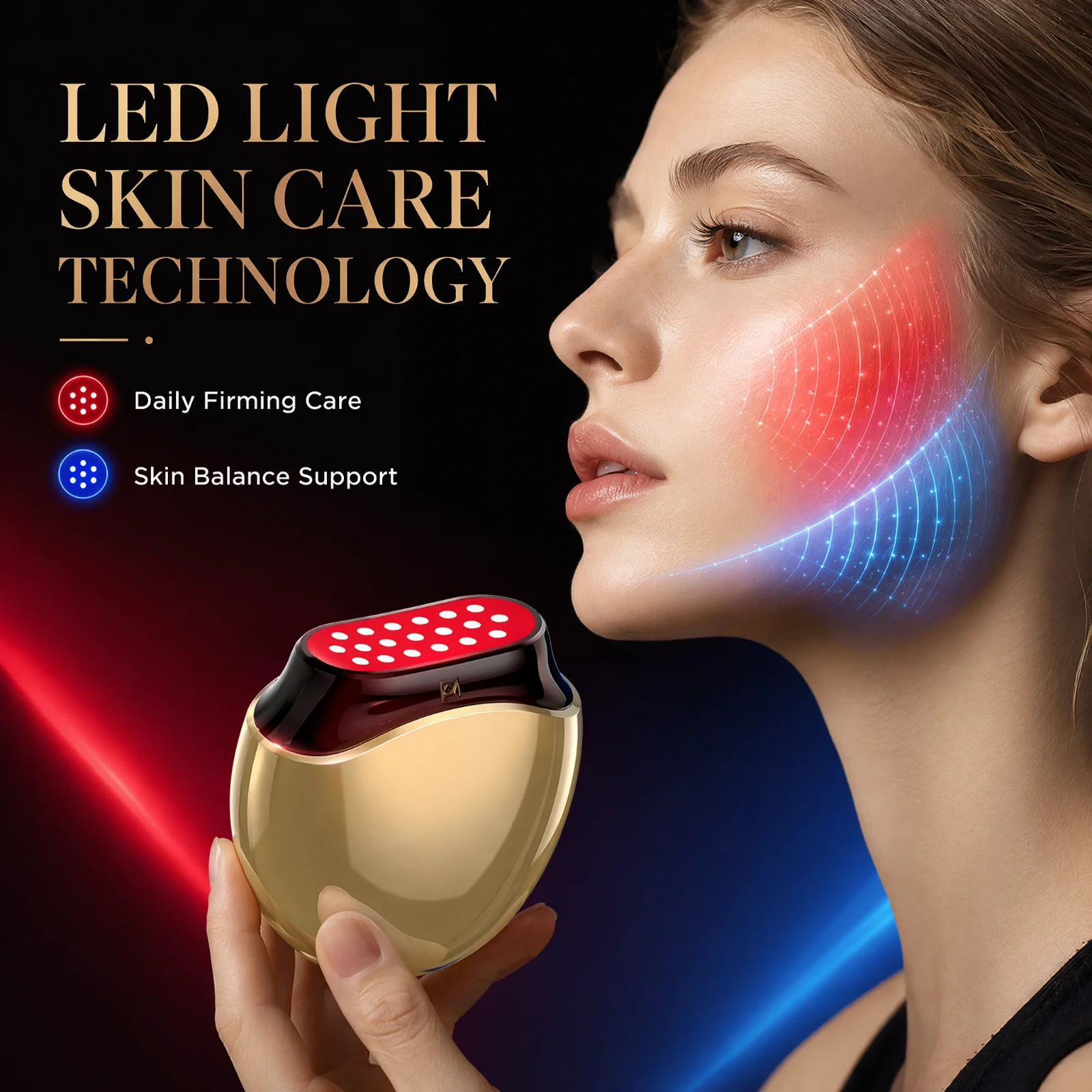 Collagen Beauty Device Facial  - Galvanic Skin Sensor recension och pris