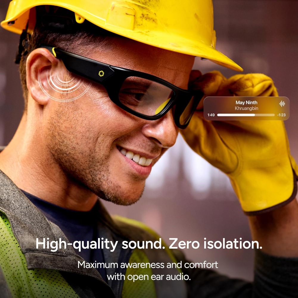 Smart Safety Glasses with Ligh - Smart Glasses Lens recension och pris