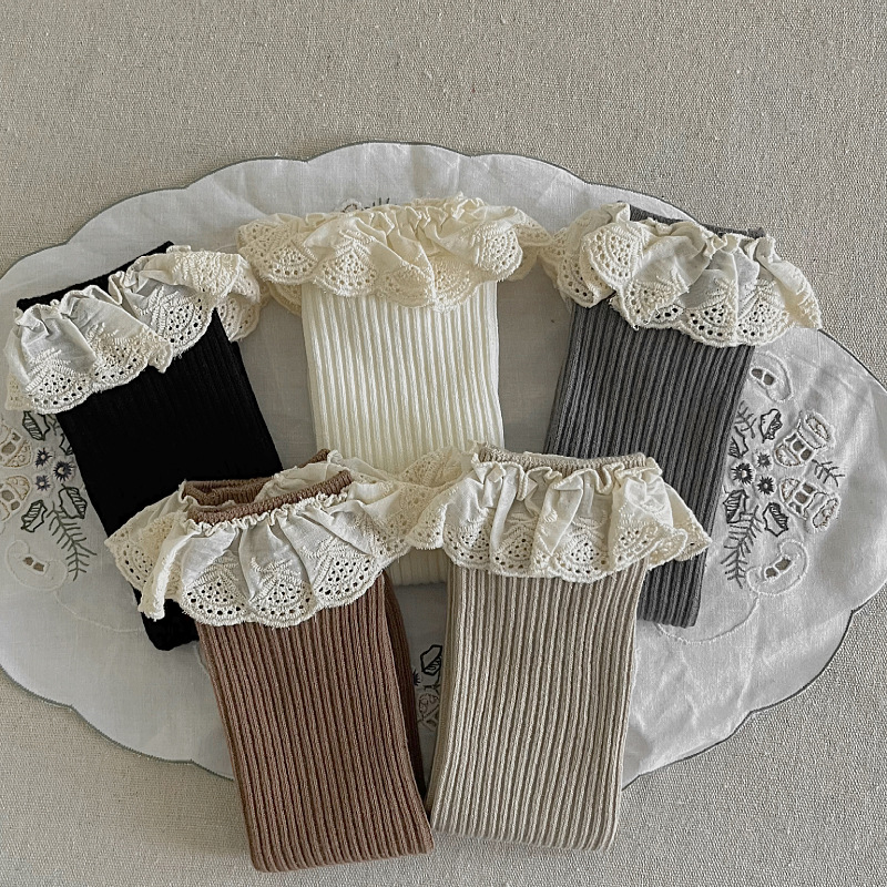 Ruffle Baby Girls Knee High So - Baby Sock Oximeter recension och pris