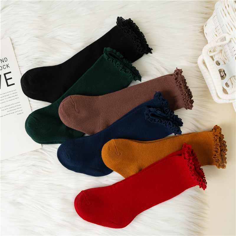 Winter Autumn Baby Girls Ruffl - Baby Sock Oximeter recension och pris
