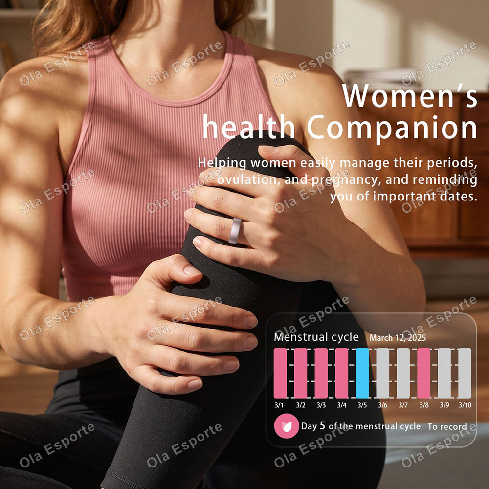 Smart Ring Men Women with Char - Temperature Ring Skin recension och pris