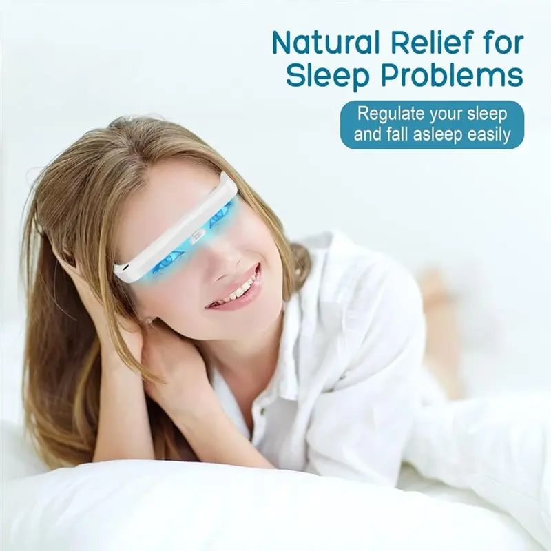 SAD Light Therapy Glasses Red  - Light Therapy Glasses recension och pris