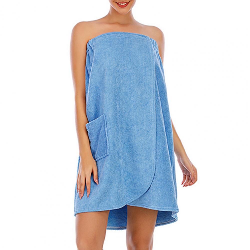 Women Dressing Gown Luxurious  - Smart Knee Wrap recension och pris