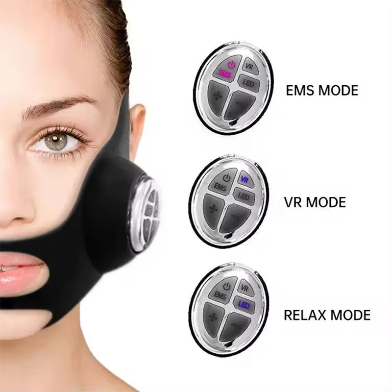 V Face Lifting EMS Facial Mask - Galvanic Skin Sensor recension och pris