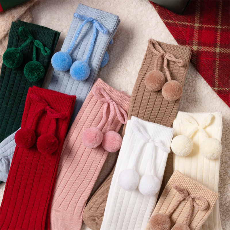 3Pairs/Lot Baby Ball Knee High - Baby Sock Oximeter recension och pris