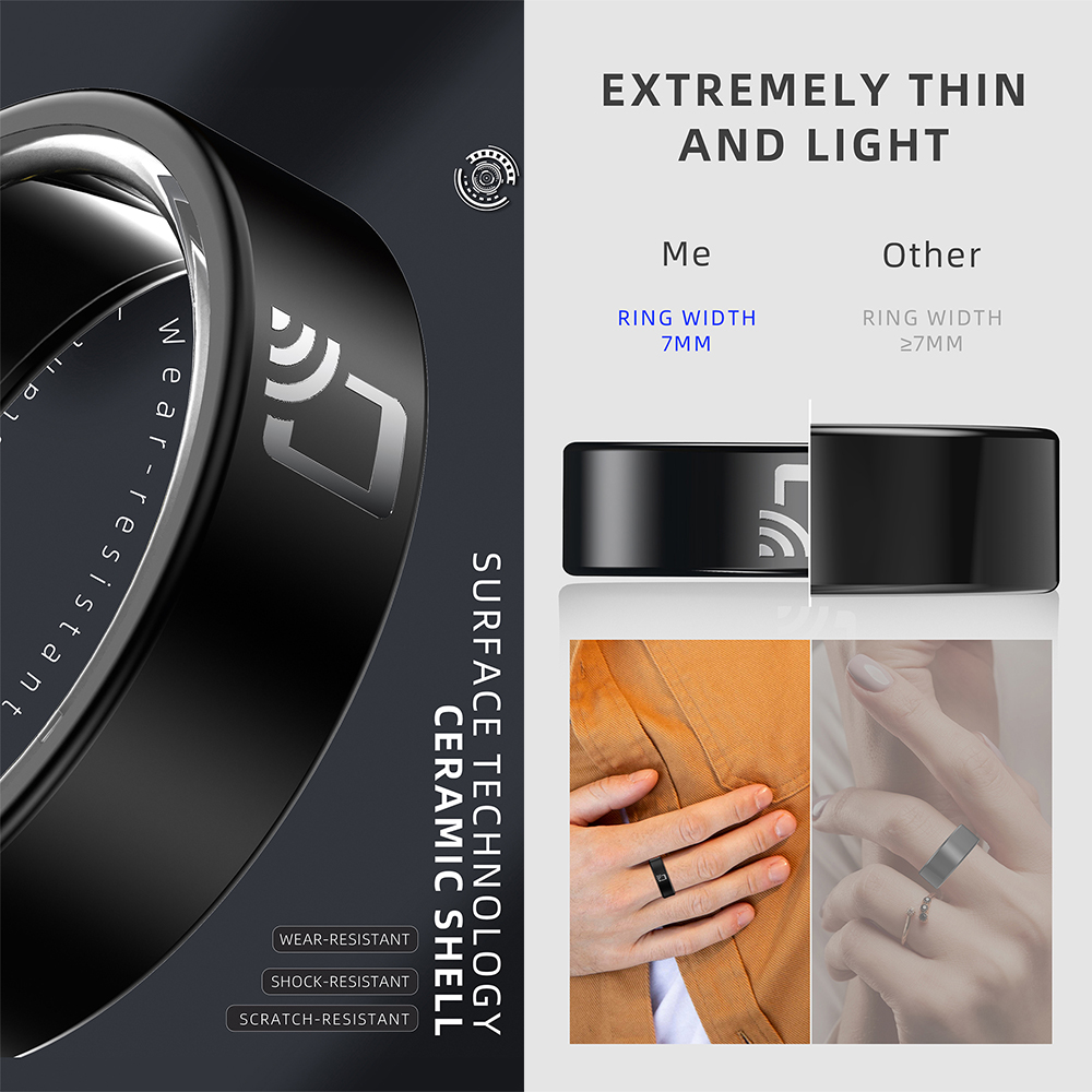R20 Ceramic Smart Ring Support - Smart Ring Nfc Pay recension och pris