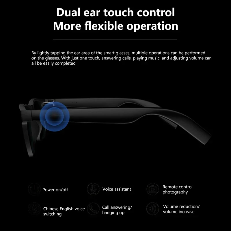 Lenovo AI Smart Glasses 8K Rem - Smart Glasses Lens recension och pris