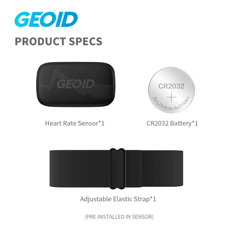 GEOID HS500 Heart Rate Monitor - Breath Rate Monitor recension och pris
