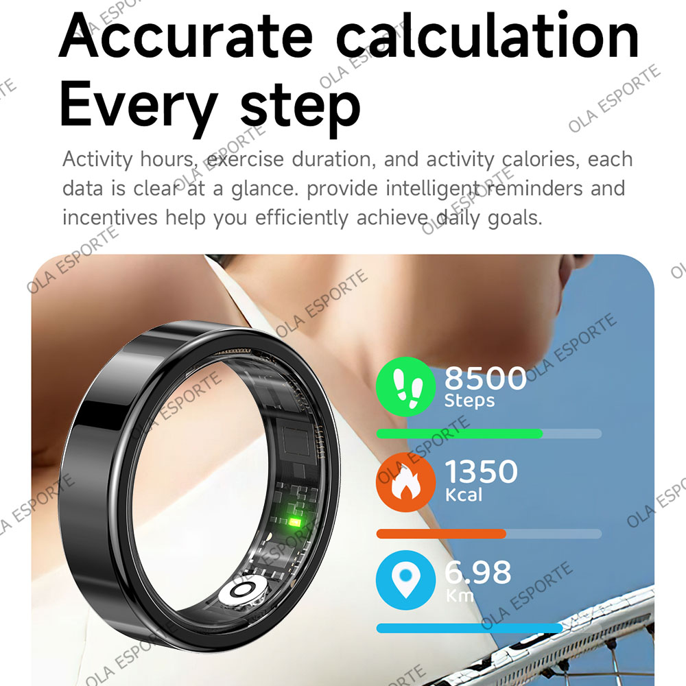 New R09 Smart Ring Men Women w - Temperature Ring Skin recension och pris