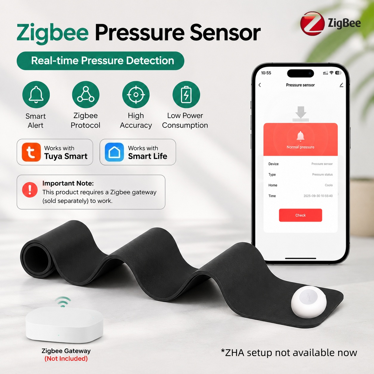 Zigbee Pressure Sensor Detecto - Smart Insole Pressure recension och pris