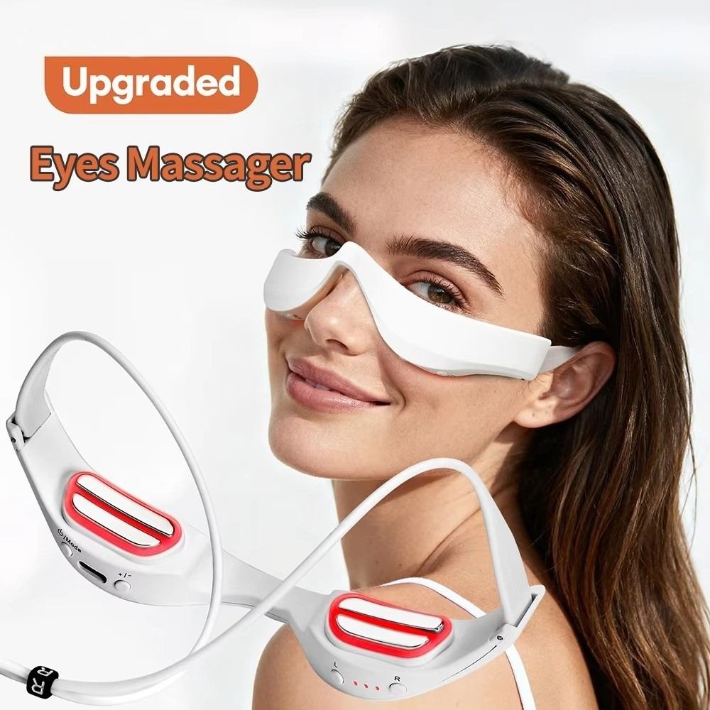 3D Eye Massager Red Light Ther - Light Therapy Glasses recension och pris
