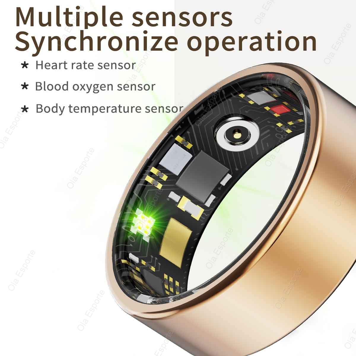NEW R09 Smart Ring Men Women w - Temperature Ring Skin recension och pris
