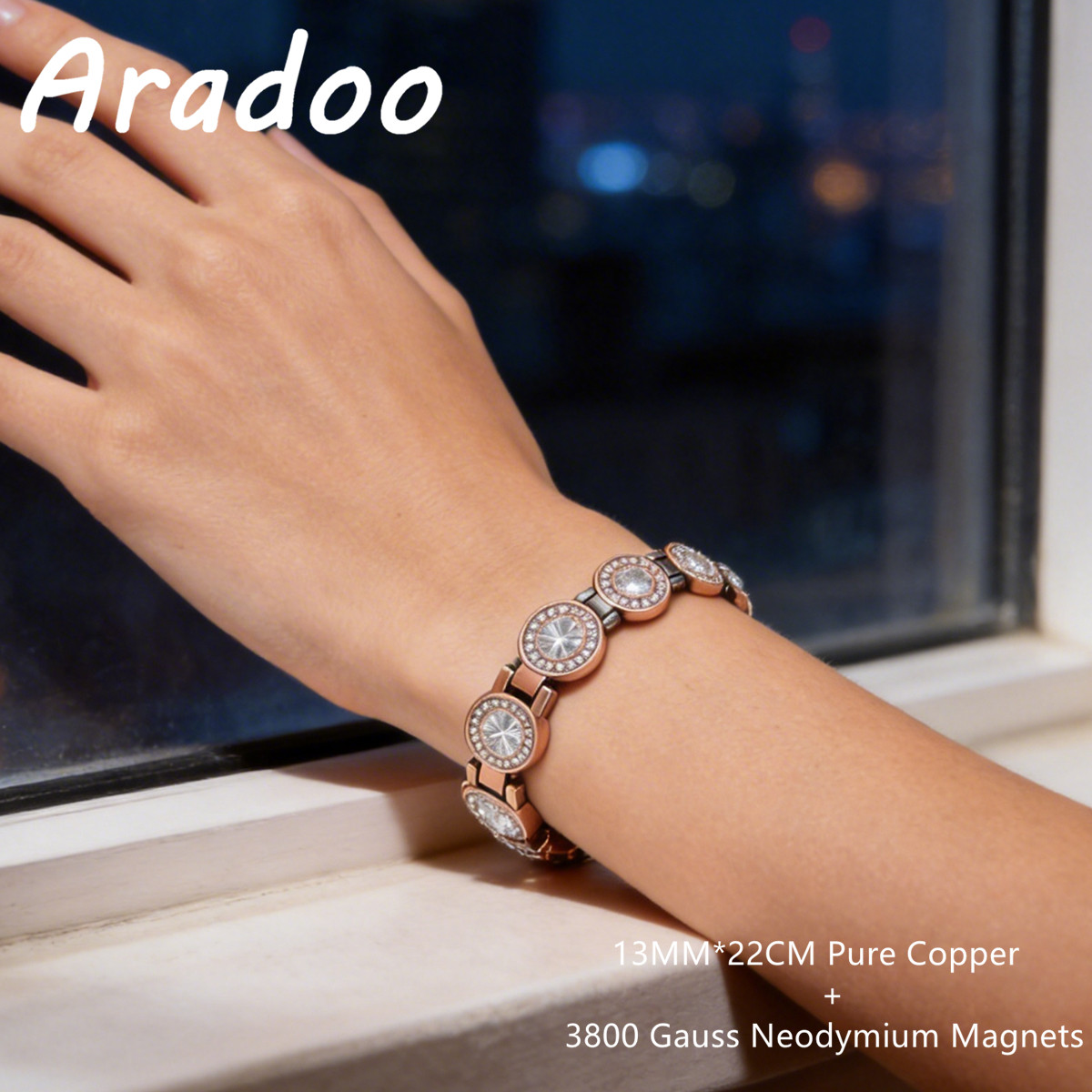 ARADOO 3800 Gauss Magnetic Cry - Meditation Headband Eeg recension och pris