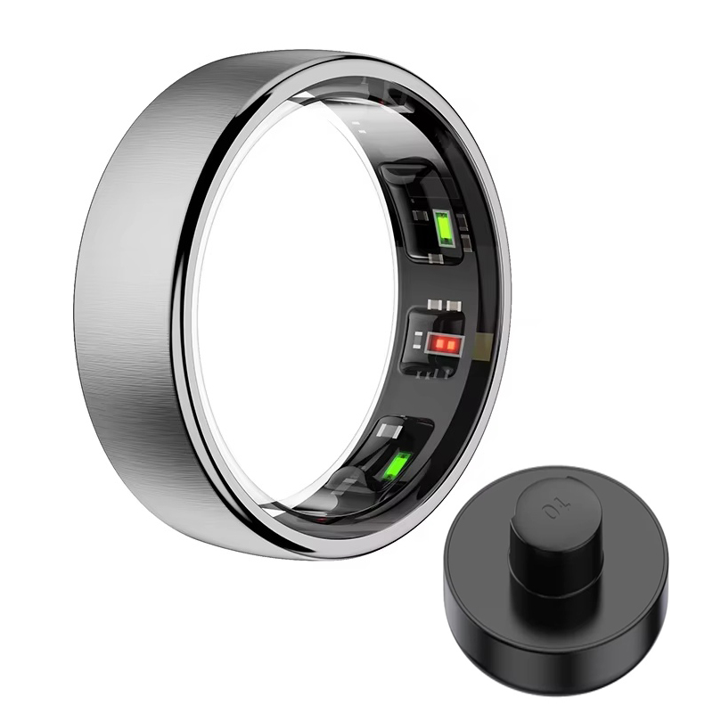 R10 Charging Case Smart Ring M - Temperature Ring Skin recension och pris