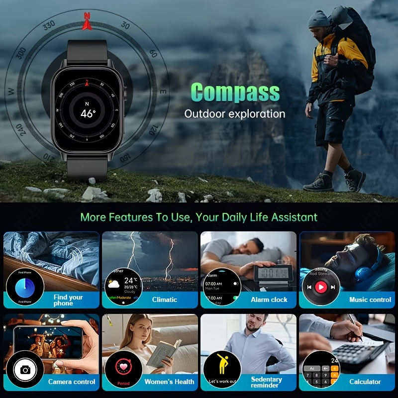 2025 GPS Positioning Smart Wat - Fall Detection Watch recension och pris