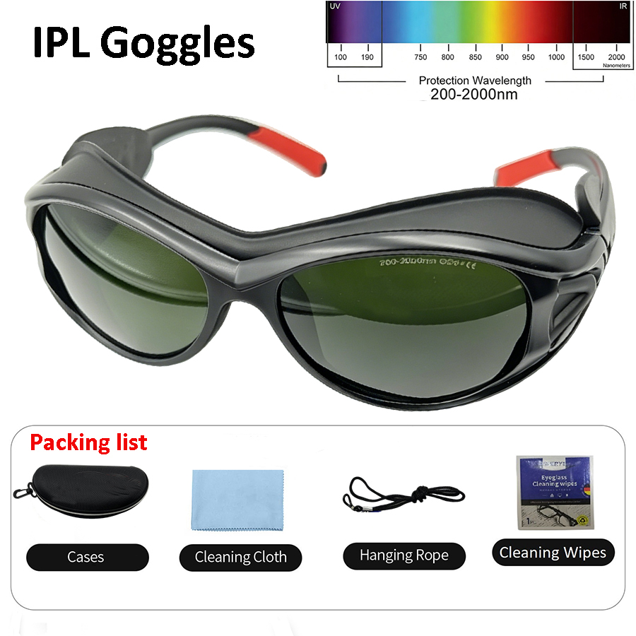 IPL Laser Hair Removal Glasses - Light Therapy Glasses recension och pris