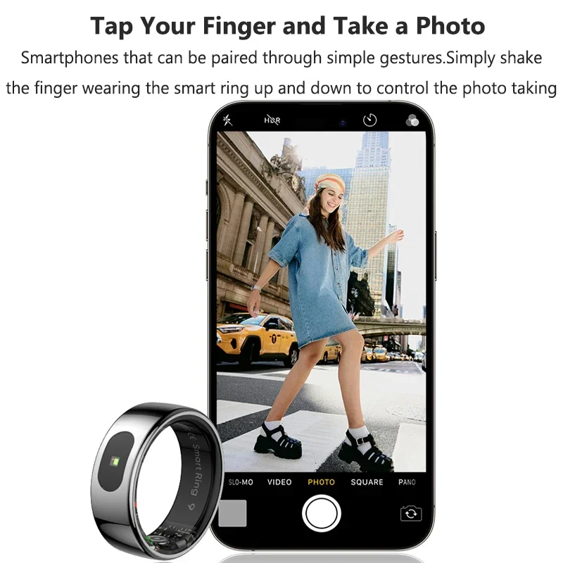 R08 Smart Ring Men Women Charg - Temperature Ring Skin recension och pris