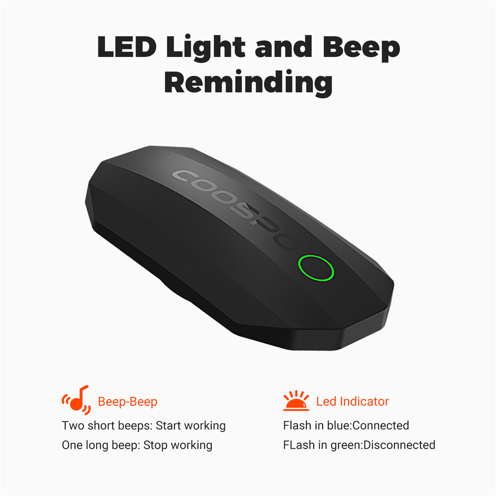COOSPO H808S Heart Rate Sensor - Breath Rate Monitor recension och pris